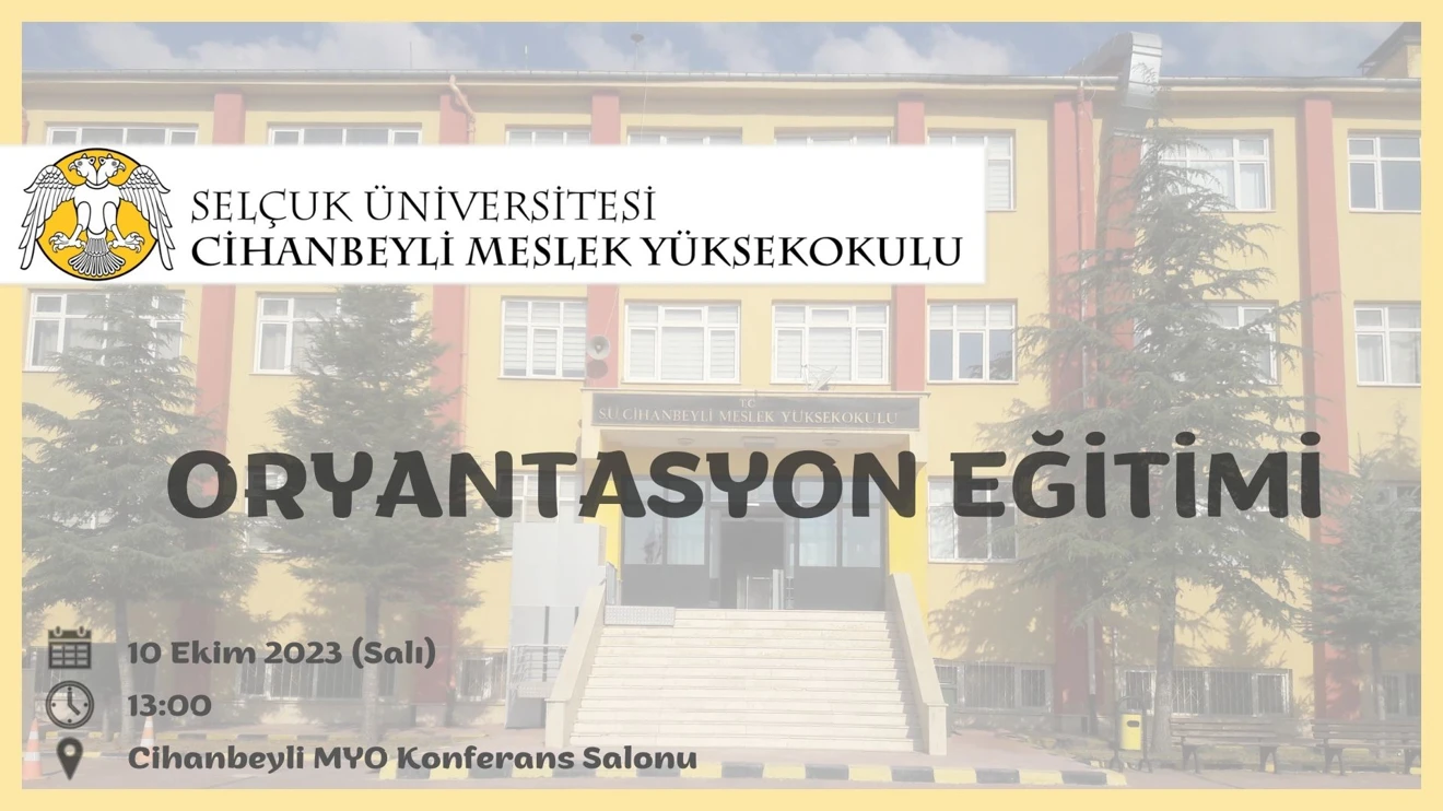 ORYANTASYON EĞİTİMİ